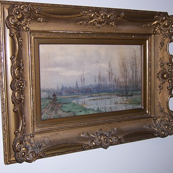 1878 painting, W. C. Rip