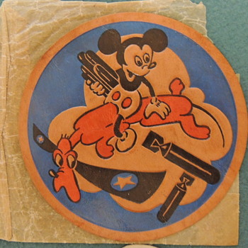 WW2 DISNEY DESIGNED PATCHES - Advertising
