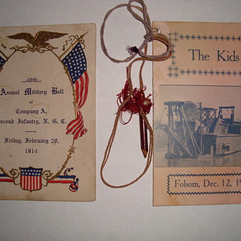 100+ year old dancecards - Cards