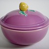 Unmarked Majolica Covered Container/Trinket Box