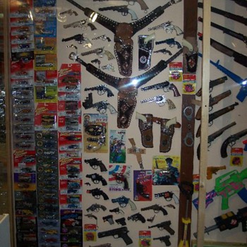 a few toy capguns