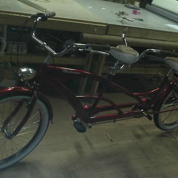  A 2010 ONE OF A KIND TANDEM BUDWEISER BIKE