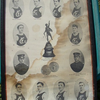 1910 US Basketball Champs - Posters and Prints