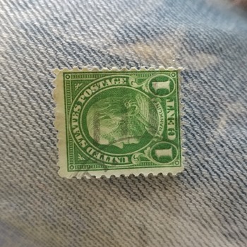 1 Cent Franklin Stamp - Stamps
