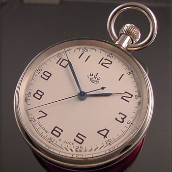 Swiss-Made Russian boxed Deck Watch 