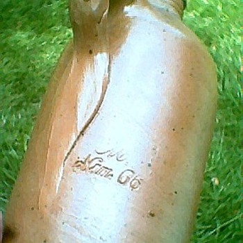 Neidermeyer Selter Water Jug (circa 1887) - Art Pottery