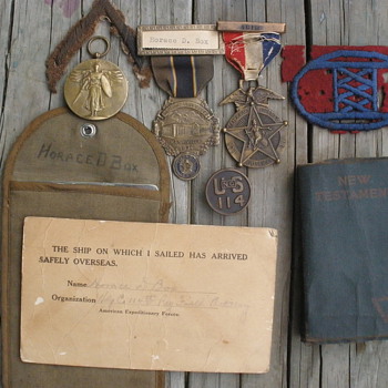 Horace D Box, a Nashville WWI vet. 30th division 114th Field Artillery. 
