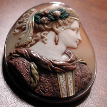 Rare Commasso cameo - Victorian Era