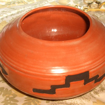 Native American Pottery by "Fausty" - Native American