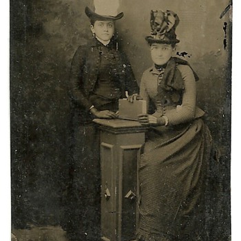 Two tin types found at my Grandmothers. - Photographs