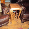 Scrap wood end table or plant stand