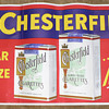 Chesterfield cigarette advertising poster.
