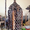 copper/iron lamp 