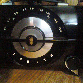 Grandparents old radio/1955