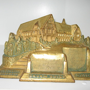 - Bronze Gruen Watch Display Case -