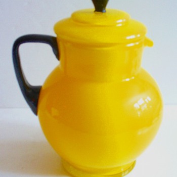 CZECH TANGO PITCHER, MAYBE LATE LOETZ.