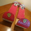 1940S  F.D. PETERS CO.INC. CHILDERNS WOODEN SKIS 