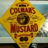Vintage Enamel COLMAN'S MUSTARD sign 1977.