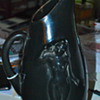 Black Pitcher with nude woman