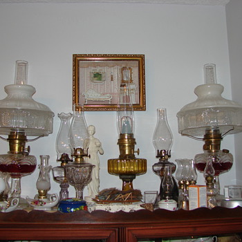Part of my collection of lamps - Lamps