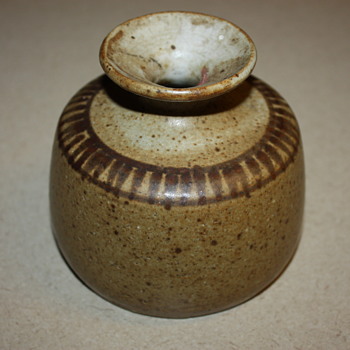 Small Vintage Pottery Vase - Pottery