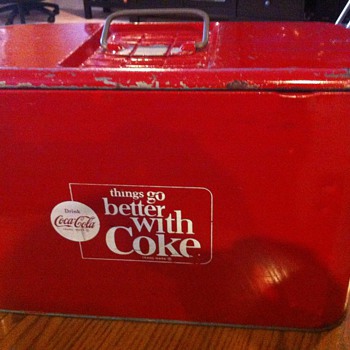 1960's Coca Cola airline cooler - Coca-Cola
