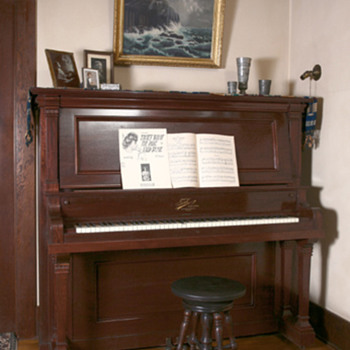 1910 Tonk Upright Grand Piano - Furniture