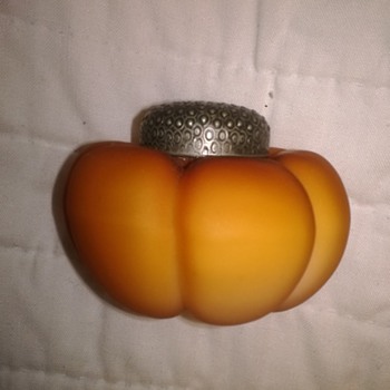 Unknown Tomato Shaker - Art Glass