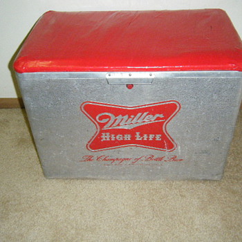 Vintage High Life Cooler - Advertising