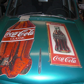 Coca cola signs