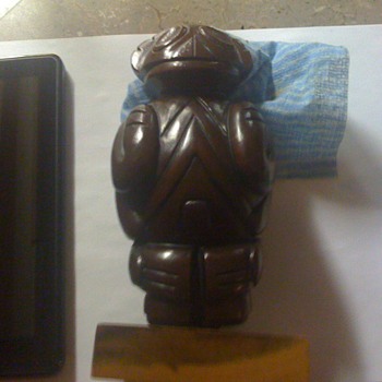 A Cuban Wood Carving - Folk Art