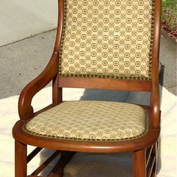 Federalist Rocker? Please help identify this style:)