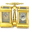 my ormolu sevres style side by side carriage clock/barometer