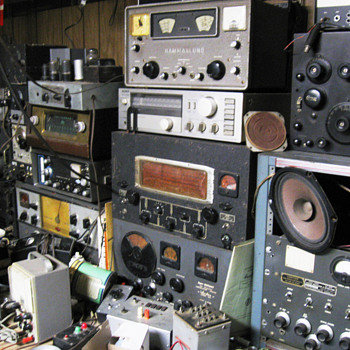 A few "boat anchors" in my collection - Radios