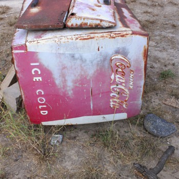 Coca Cola cooler