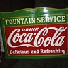 18" x 24" Coca Cola Fountain Service Sign