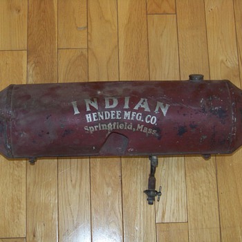 Original Indian Motorcycle Gas Tank