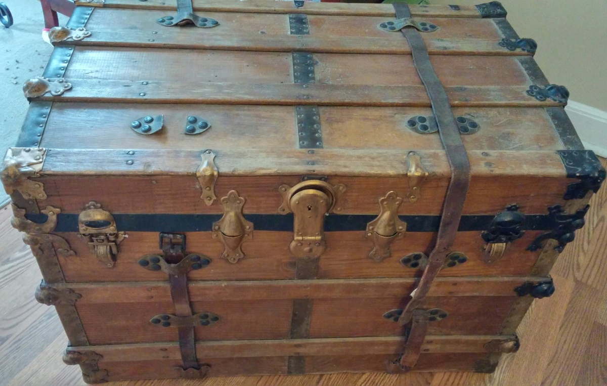 Flat top Eagle Lock Company Conn trunk Collectors Weekly