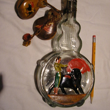 OLD BRANDY BOTTLE DATE UNKNOWN  Brandy Extra Barcelona Spain 1864