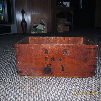 Another old wooden box I have sitting around...N R A rocks... - Furniture