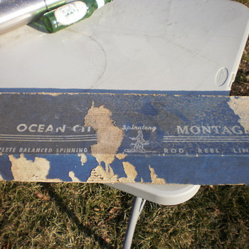 ocean city montague spinalong rod,reel,line and lure set. 