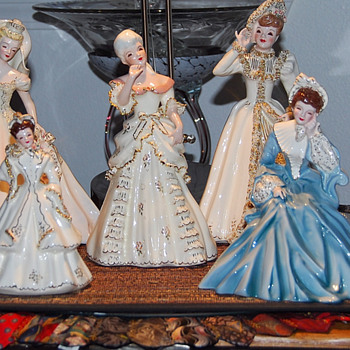 Florence Ceramic Figurines - Art Pottery
