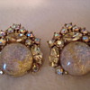 A little bling bling for the New Year! Schiaparelli earrings :)
