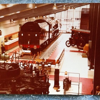 1980-old Birmingham-science museum-steam trains. - Photographs