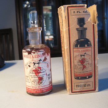 Whites Liniment - Bottles