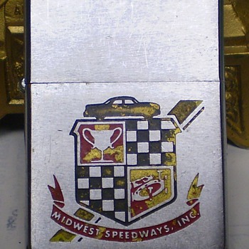 1960 Midwest Speedways, Inc. Vintage Zippo