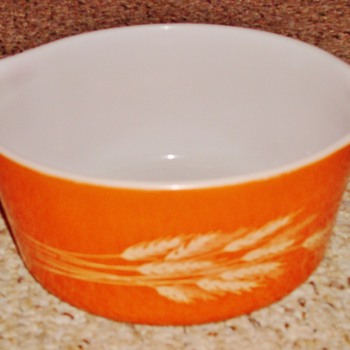 Autumn Harvest Pyrex Bowl