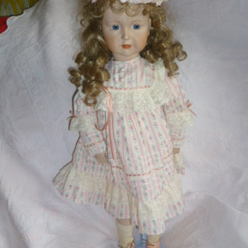Porcelain doll jewish girl - Dolls