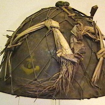 WW II Imperial Japanese Marine Helmet