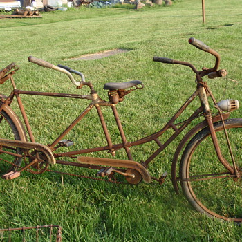 Colson Flyer tandem rear steer bicycle